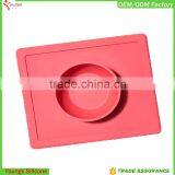 Silicone Placemats Table Dog Bowls Kitchen Table FDA Dish Pad Grip With Bowl Quality Choice thumbnail-4