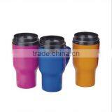 500ml plastic travel drinking mug, drinking cup