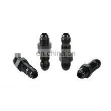 AN Bulkhead Fitting Adapter Straight Type Male Threaded Union Universal Anodized Aluminum Fitting thumbnail-4