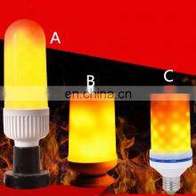Popular 2018 LED Flicker Flame Effect Fire Light Bulb Indoor Decorative Pendant Chandelier With SMD2835 Chips