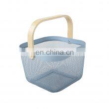 kitchen Hot selling multipurpose metal storage Fruit Mesh / Wire Basket