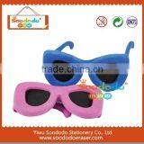 3D Puzzle Girl Magic Puzzle Glass Shaped Eraser thumbnail-1