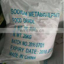 Manufacturer Sodium Metabisulfite 98% Industrial Grade for Mordant thumbnail-4