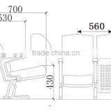 Comfortable Hall Chair With Writing Table HJ88B-L thumbnail-3