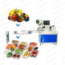 Factory Supplier Hamburger Buns Sausage Servo Horizontal Pillow Bag Wrapping Packing Machine