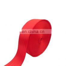 High Quality High Tenacity Fiber FDY Red Aircraft Car Seat Belt Webbing Strap 47mm / 2 Inch Nylon Polyester Safety Belt Webbing thumbnail-2