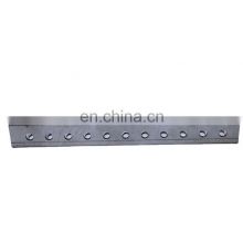 Galvanized punched iron angle steel rack with hole
