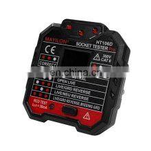 HT-105 Cheap GFCI RCD 110V 220V Socket Outlet Tester Voltage Tester Tester Socket Cpu thumbnail-2