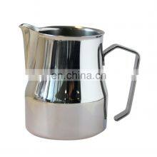 Heavy Duty Milk Pull Flower Cylinder Durable Stainless Steel Pitcher Milk Frothing Pitcher-16.9 OZ or 500ml-C2291