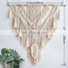 Best Seller Naturally Beautiful Macrame Boho Wall Hanging Decor thumbnail-3