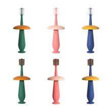 360 Degree Rotating Cleaning Toothbrush Baby Silicone Toothbrush Waterproof Oral Care Teeth Whitening Manual Silicone Toothbrush thumbnail-2