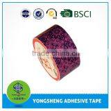 Heat Resistant Colored Cloth Duct Tape for Decoration With Patterns