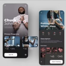 Признанное приложение для фитнеса на мобильных устройствах | Приложение для здоровья и красоты Android/IOS thumbnail-2
