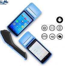 5.5 Inch POS Terminal Touch With 58mm Printer OEM Logo Android 12/13 Handheld POS Terminal thumbnail-5