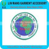 Round Shape Patriotic Woven Badge thumbnail-1