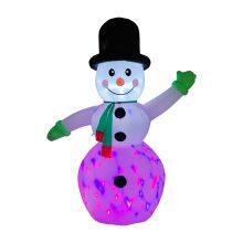 Christmas Blow up With Snowman Inflatable Holiday Inflatable Decor thumbnail-1