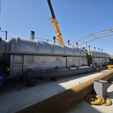 Fully Automatic With Auto Feeding Municipal Solid Waste Continuous Pyrolysis Plant Urban Waste to Fuel Converter thumbnail-5