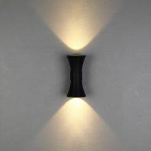Qiaoguang 10w Outdoor Double-sided Wall Lamp With Up-and-down Illumination, Waist-shaped for Courtyard and Villa Lighting thumbnail-2
