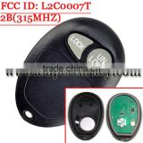 Best quality 2 button Replacement Keyless Entry Remote Key Fob for Buick GM L2C0007T #1