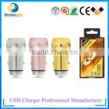 High Quality Dual Usb Mobile Car Charger ,dual Usb for Charging Andriod Phone thumbnail-3