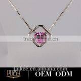 2015 Hot Selling Sterling Silver Heart Diffuser Necklace thumbnail-3