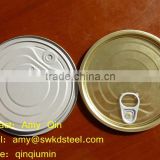 Easy open end/EOE with white lacquer for Tomato paste cans