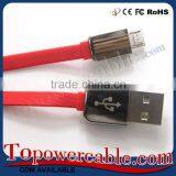 Tangle-free 1/2/3M Easy Transfer Flat USB Data Cable For Android Mobile Phone thumbnail-5