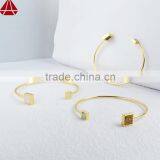 Endless Jewelry Customer Design Adate Druzy Chalcedony Bezel Bracelet Bangle Cuff thumbnail-4