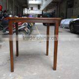 Wholesale square solid wood restaurant table XYN175