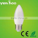 C35 5.2W E27 Candle Plastic Alumium SMD 2835