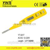 YT-0417 high grade AC.DC12-250V LCD display digital voltage tester