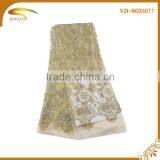 High Quality Latest Spanish Japan Decorative Embroidery 3D Patterned Silk Fabric Market in Japan thumbnail-4