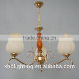 XHD Flower-shaped Glass Chandelier Pendant Lamp thumbnail-2