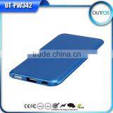 Emergency Universal USB Externer Battery Charger Rohs Power Bank 8000mah for Samrtphone