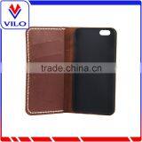 Genuine Handmade Cowhide Leather Wallet Case for IPhone 6 thumbnail-3