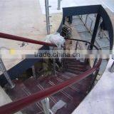 China Leading Customized Steel Curve Stairs Factory Supplier thumbnail-2