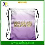 Women Mochila Man Sport Gym Bags Travel Backpack Monkey Printed Kids Drawstring Bag