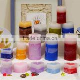 Individuality craft candles home decoractive Pillar Candle holiday gift candle