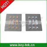 12 Keys Metal Numeric Vandal Proof Illuminated Keypad thumbnail-2