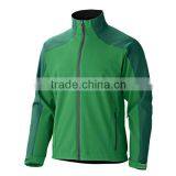 Functional Outdoor Green Breathable Custom Softshell Jacket