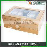Wholesale 1 Drawer 10 Watch Box Wooden thumbnail-1