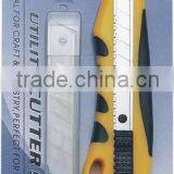 18mm Plastic Cutter Knife With 10 Pcs Replacement Blade Cutter Set