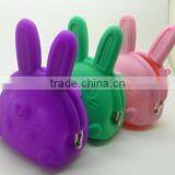 Wholesale high quality cute silicone coin bag