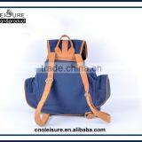 Vintage Men's Backpack Hiking Travel Military Satchel School Bag Rucksack Designer Backpack thumbnail-3