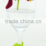 Hot Sale Silicone Wine Glass Clip Set thumbnail-2