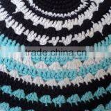 2015 New Crochet Kippah/hand Made Knitted Kippot/judaica Kippah / Cotton Hand-made Kippah thumbnail-2