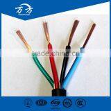 450/750V PVC sheathed pvc insulated different types of electrical cables