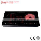 JIAYE Double Burner Ceramic Induction Burner Hob for Sale JY-ICD2003 thumbnail-1