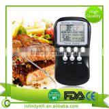 Range Wireless RF Digital Meat BBQ Thermometer Food-grade 304 Stainless Steel , Healthy and Safe ,Wireless Remote Control thumbnail-6