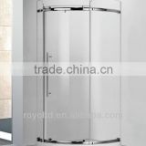 Stainless steel round single bathroom shower door BH0831